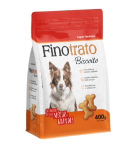 Finotrato Biscoito - Cães Adultos de Raças Médias e Grandes