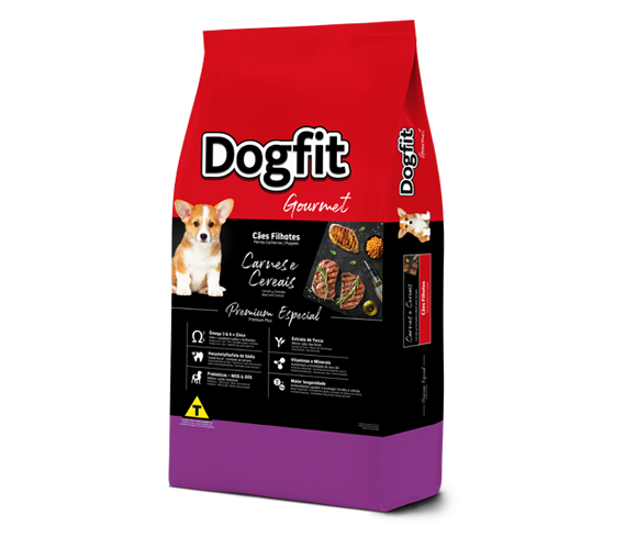 Dogfit Gourmet Cães Filhotes