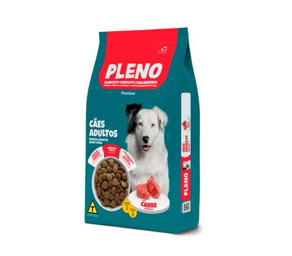 Pleno Carne Cães Adultos